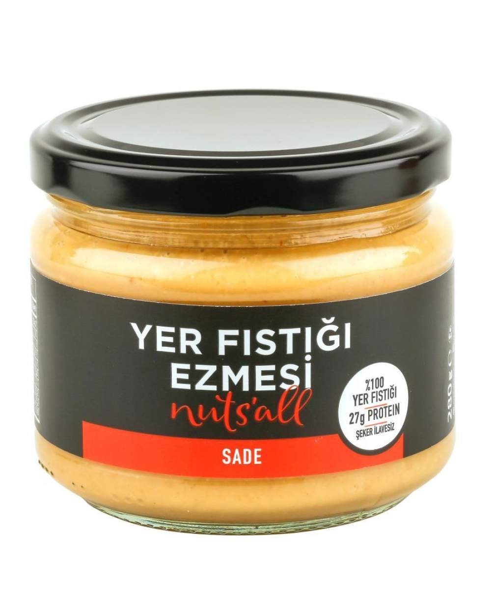 Şeker İlavesiz Yer Fıstığı Ezmesi 330 g